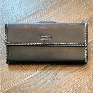COACH wallet and checkbook holder